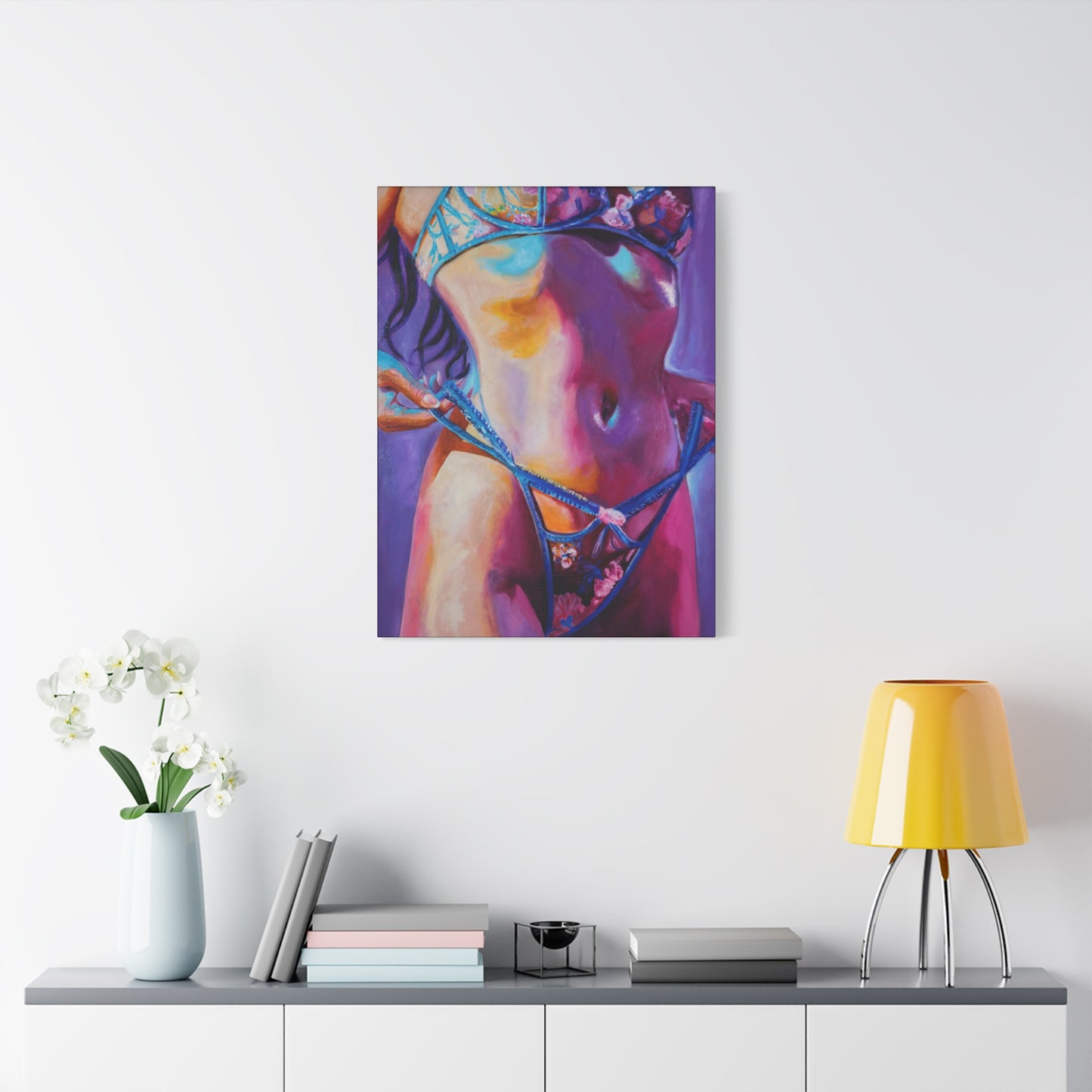 "Tease" Canvas Print