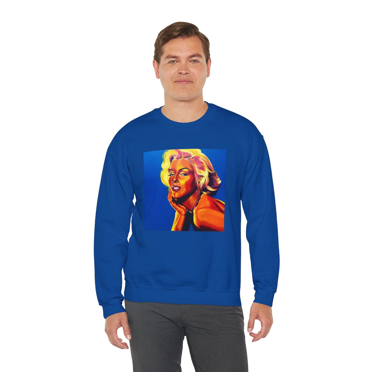 "Marylin Monroe" Unisex Heavy Blend™ Crewneck Sweatshirt