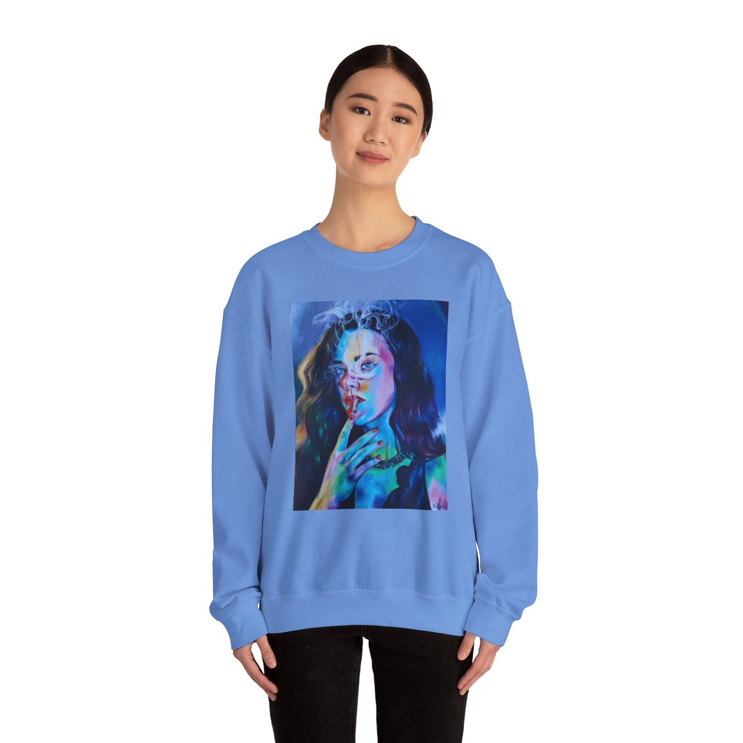 "Smoke" Unisex Heavy Blend™ Crewneck Sweatshirt