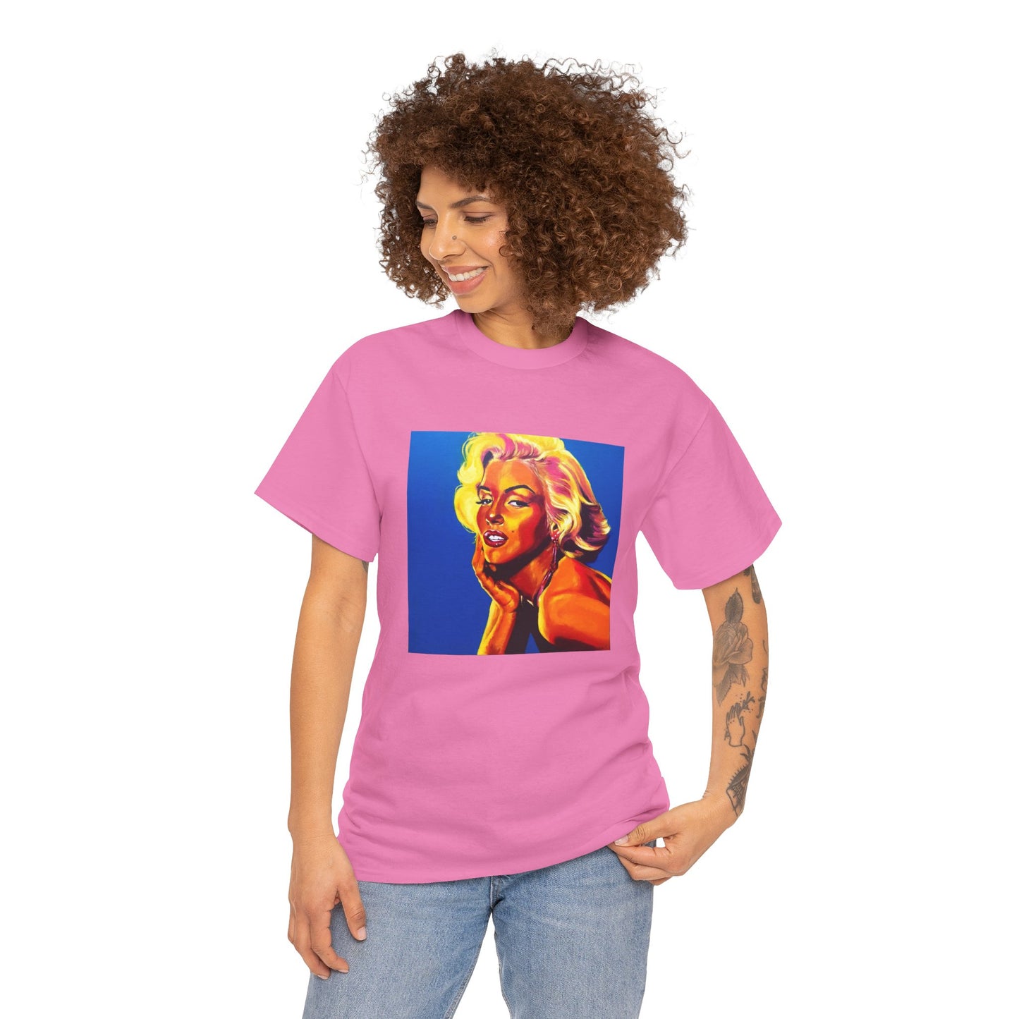 "Marylin Monroe" Unisex Heavy Cotton Tee