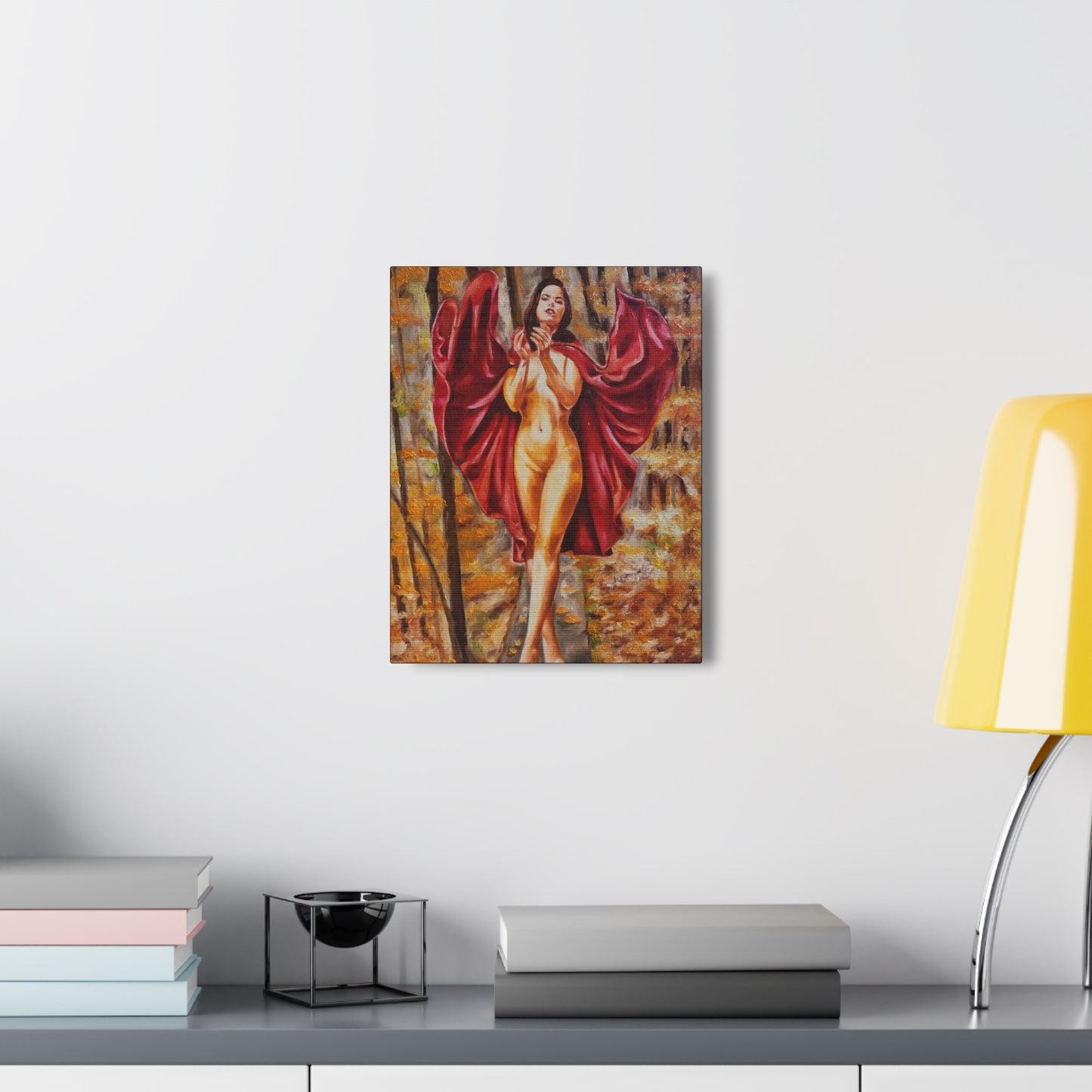 "Red Riding Hood" Canvas Print