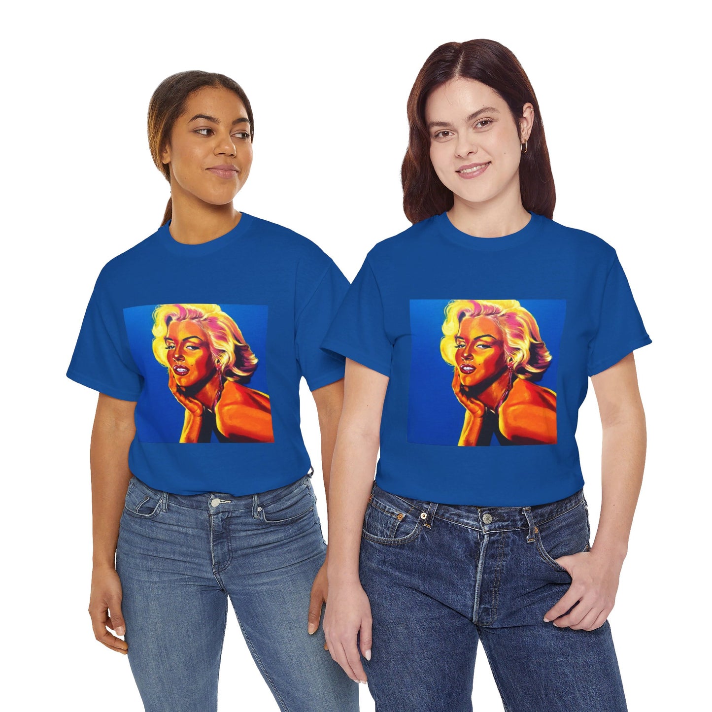 "Marylin Monroe" Unisex Heavy Cotton Tee