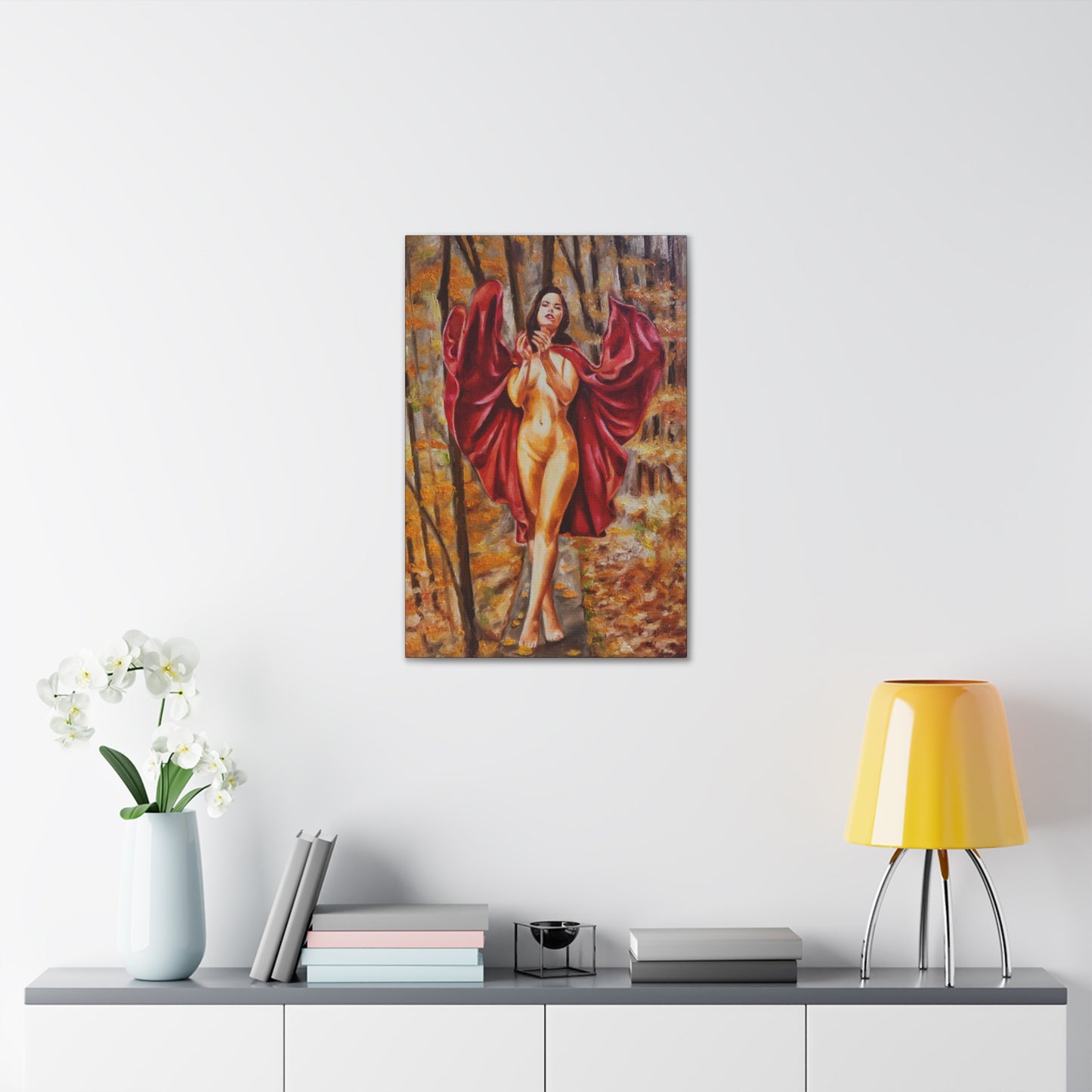 "Red Riding Hood" Canvas Print