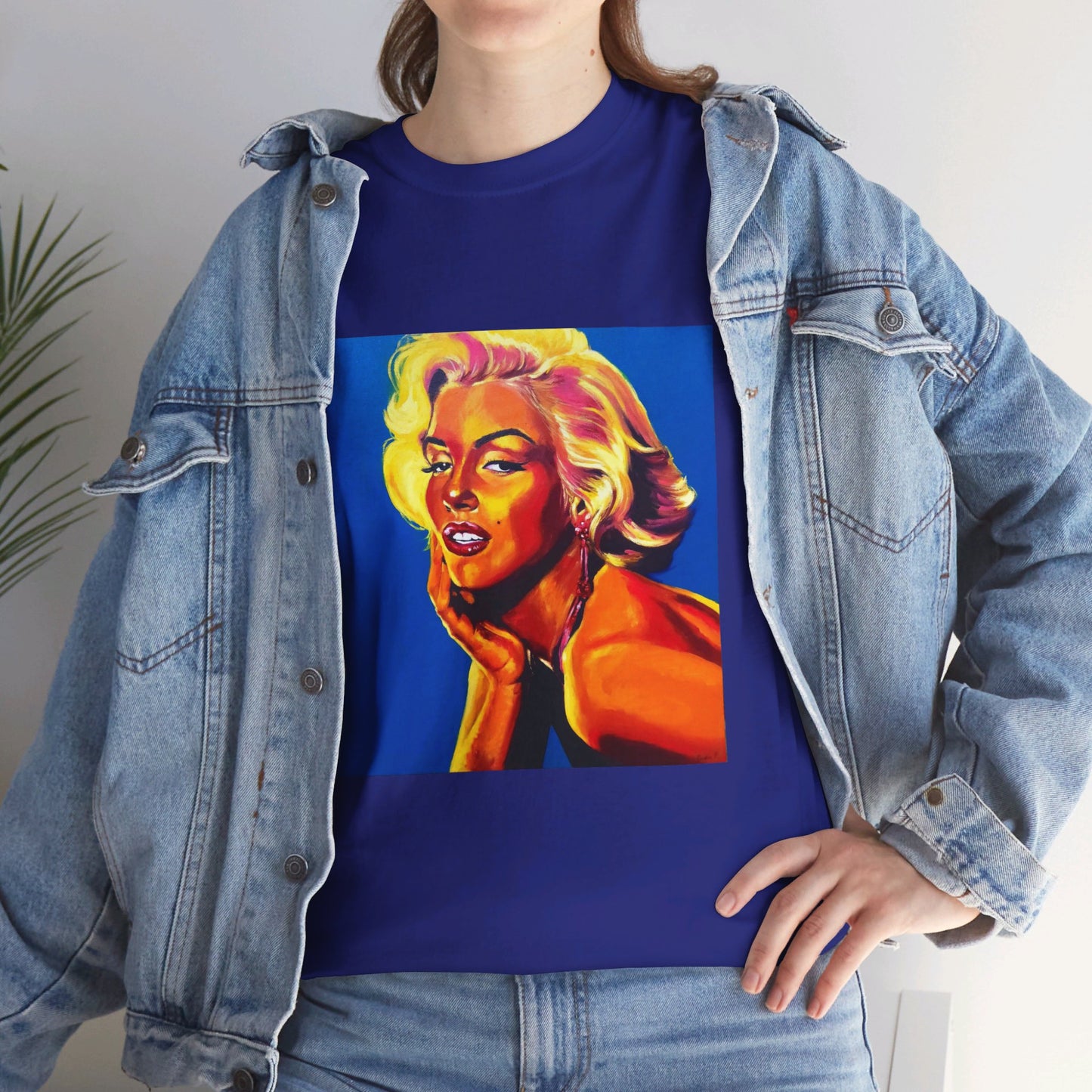 "Marylin Monroe" Unisex Heavy Cotton Tee