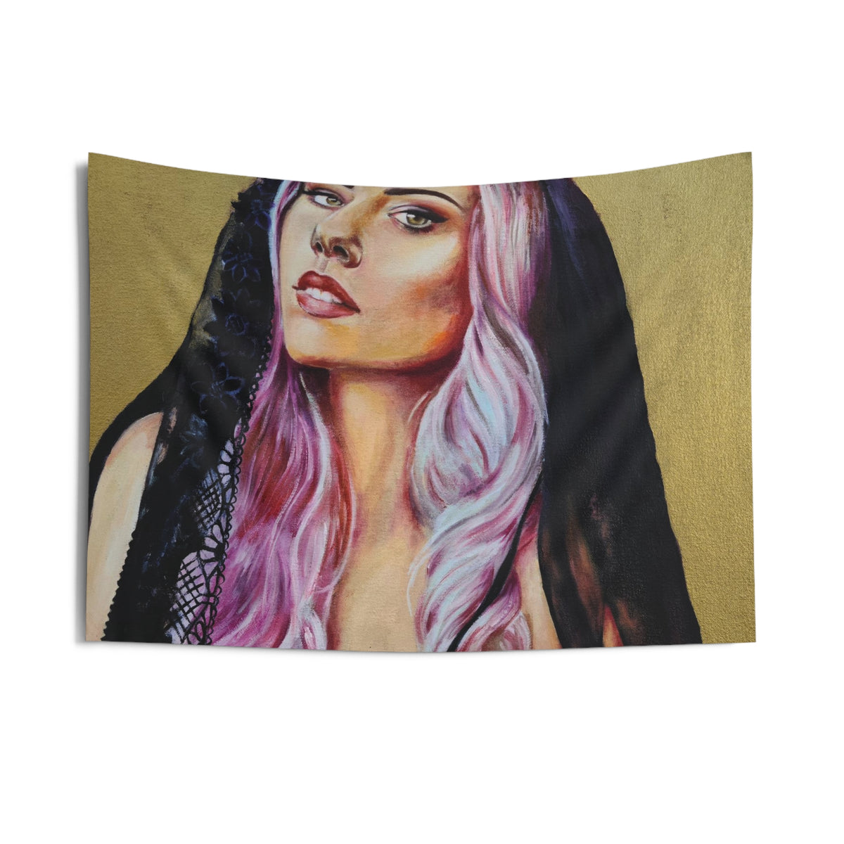 "Flower Crown" Tapestry