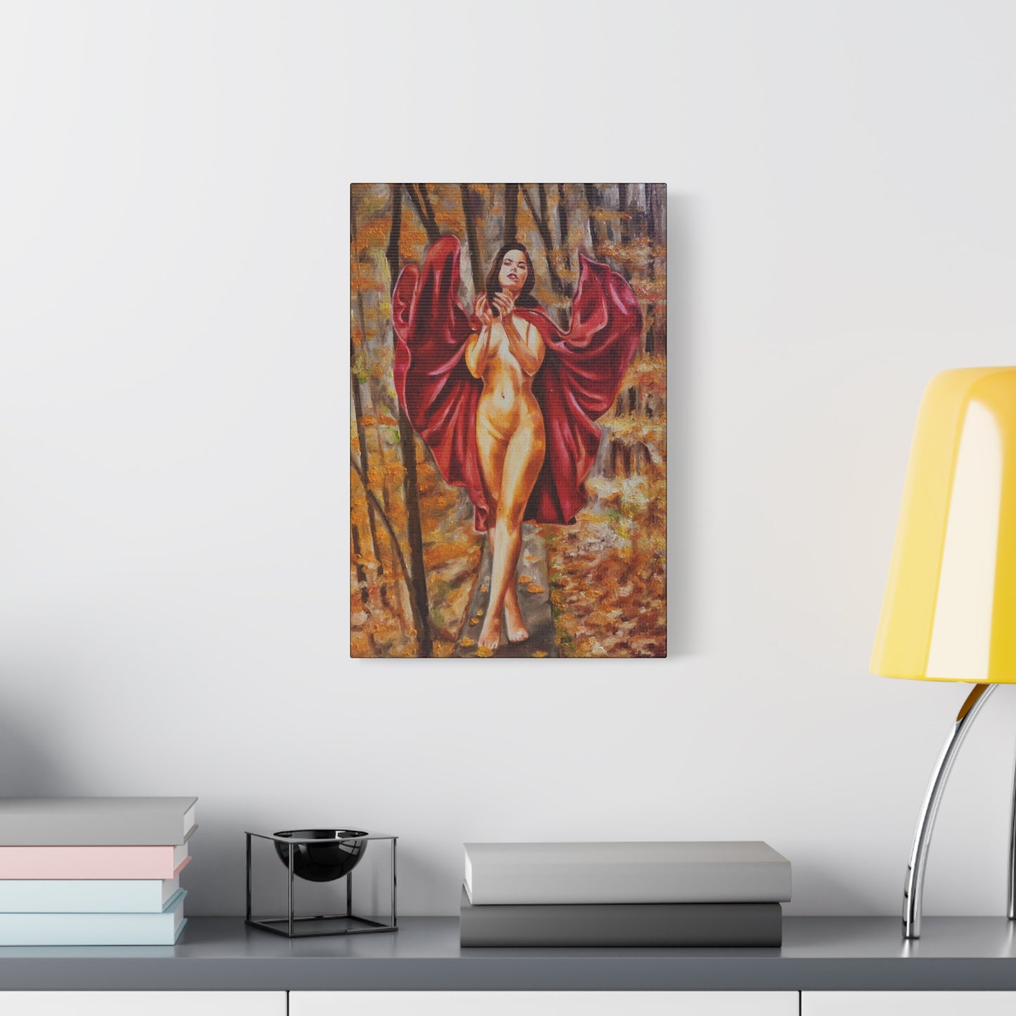 "Red Riding Hood" Canvas Print