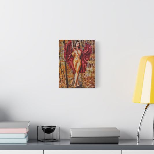 "Red Riding Hood" Canvas Print