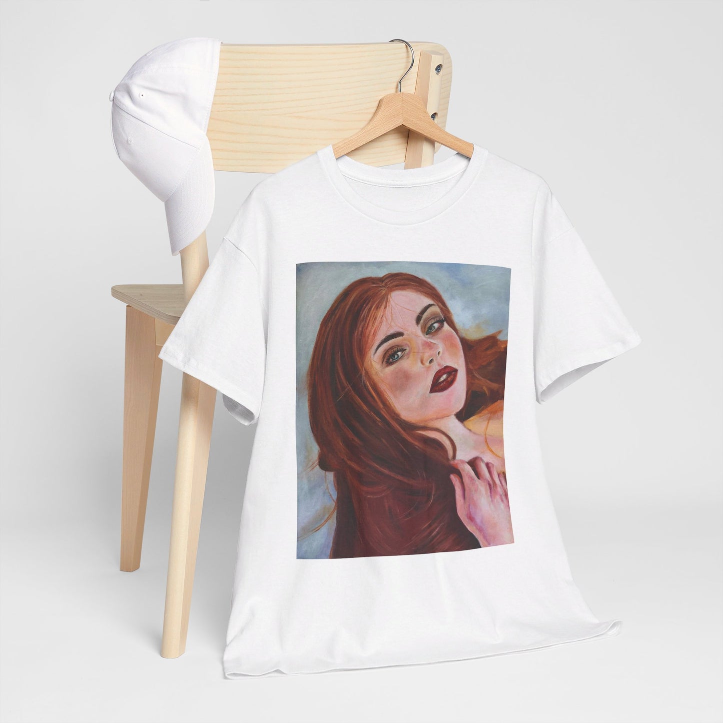 "Rosy Cheeks" Unisex Heavy Cotton Tee