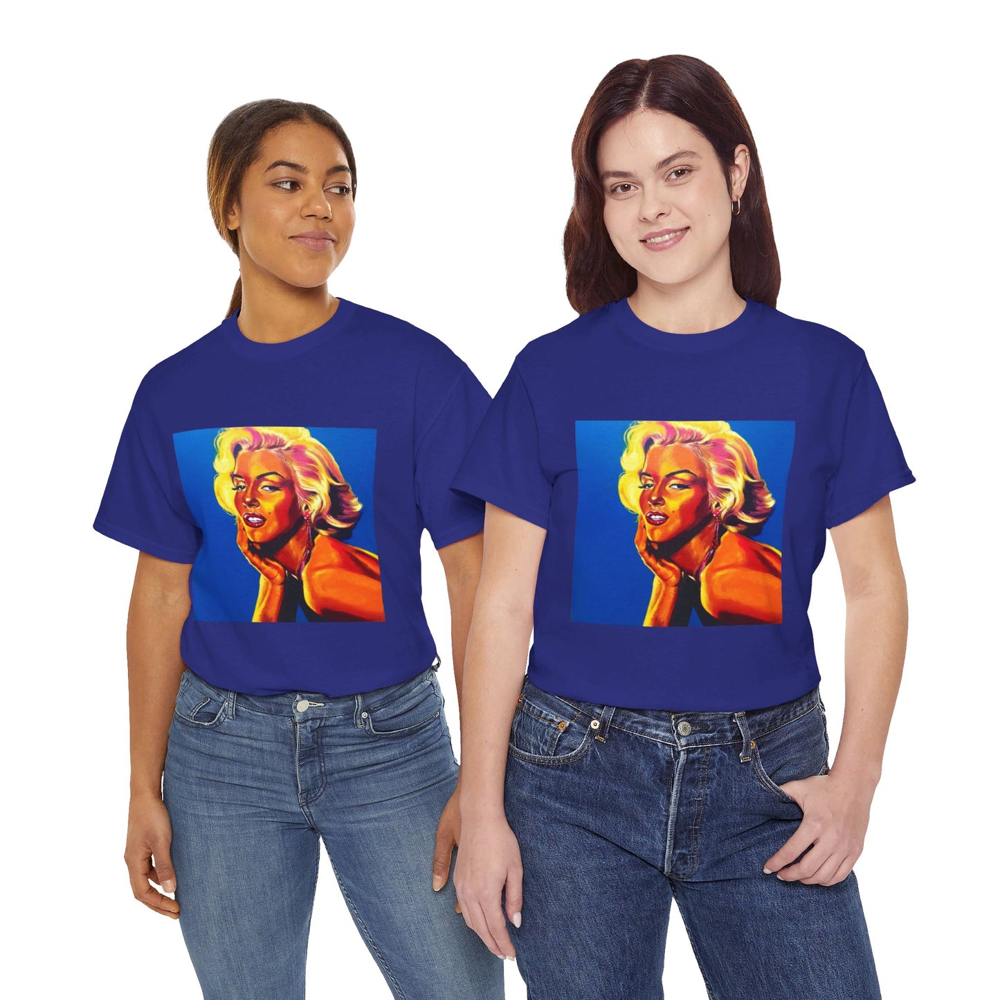 "Marylin Monroe" Unisex Heavy Cotton Tee