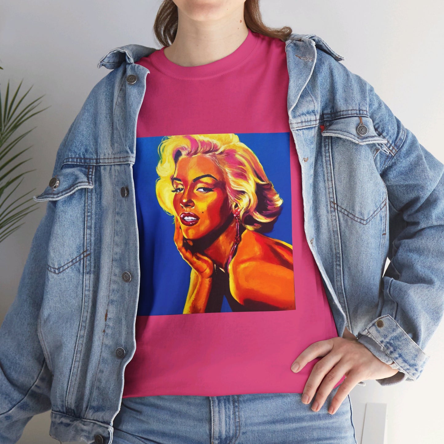 "Marylin Monroe" Unisex Heavy Cotton Tee