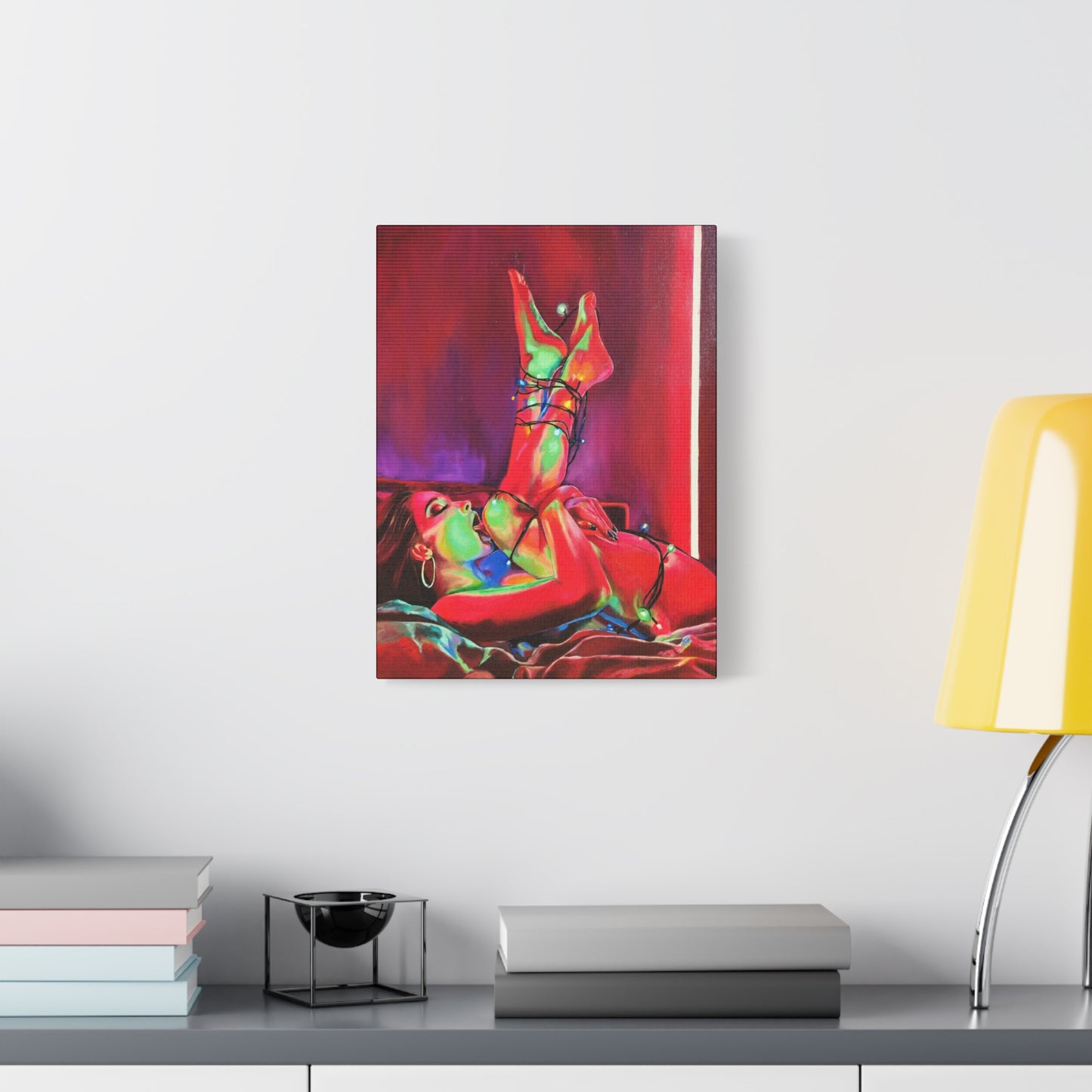 "XXXmas Lights" Canvas Print