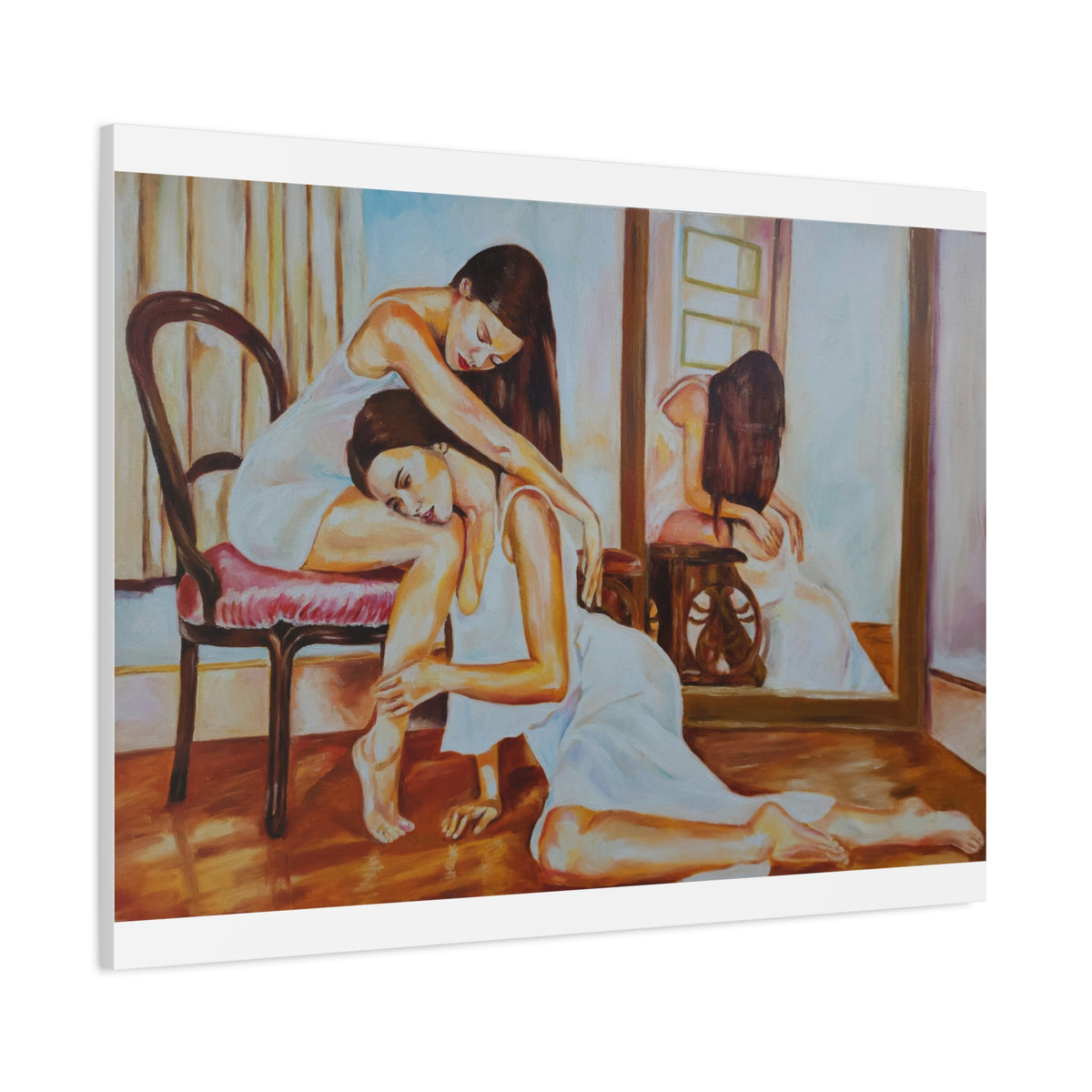 Divulgence" - Stretched Canvas Print Wall Art canvas art print mockup view 30