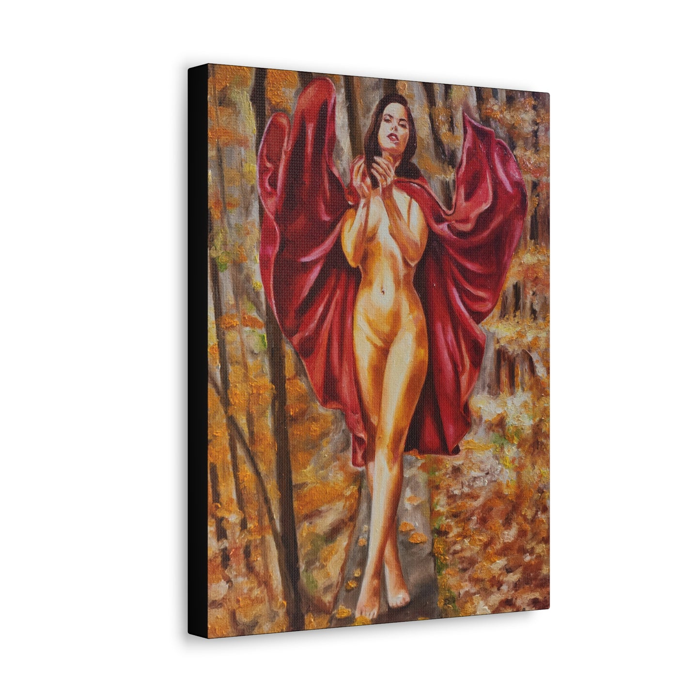 "Red Riding Hood" Canvas Print