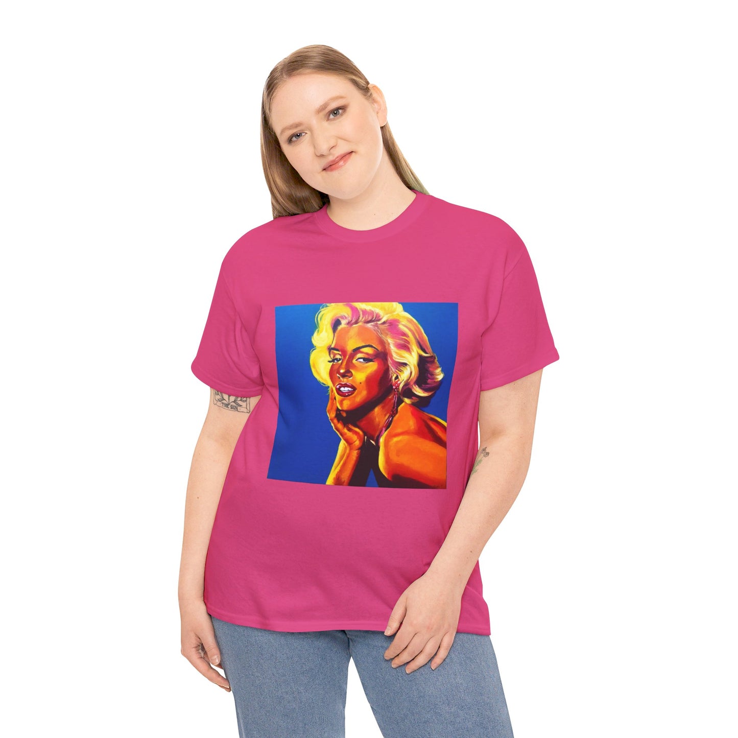 "Marylin Monroe" Unisex Heavy Cotton Tee