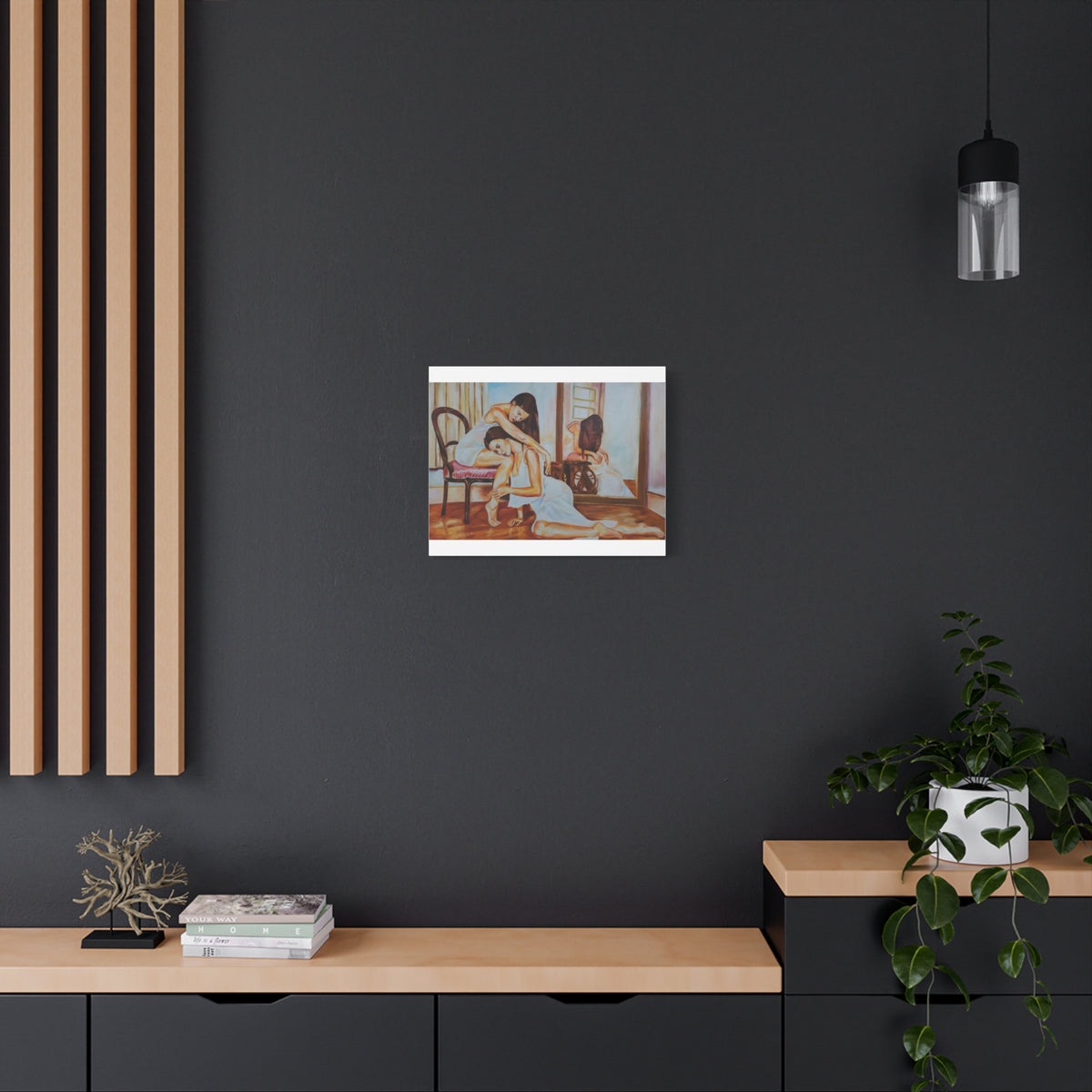 Divulgence" - Stretched Canvas Print Wall Art canvas art print mockup view 20