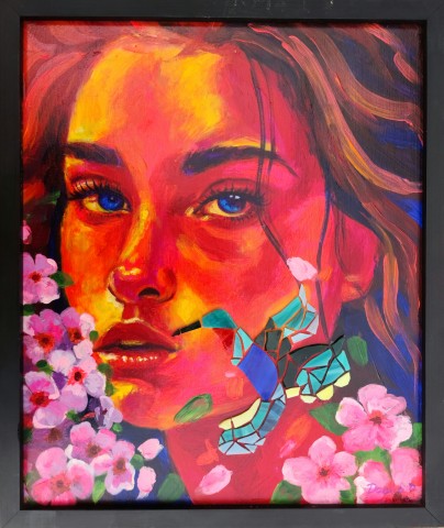 "Humming Bird" Original Painting