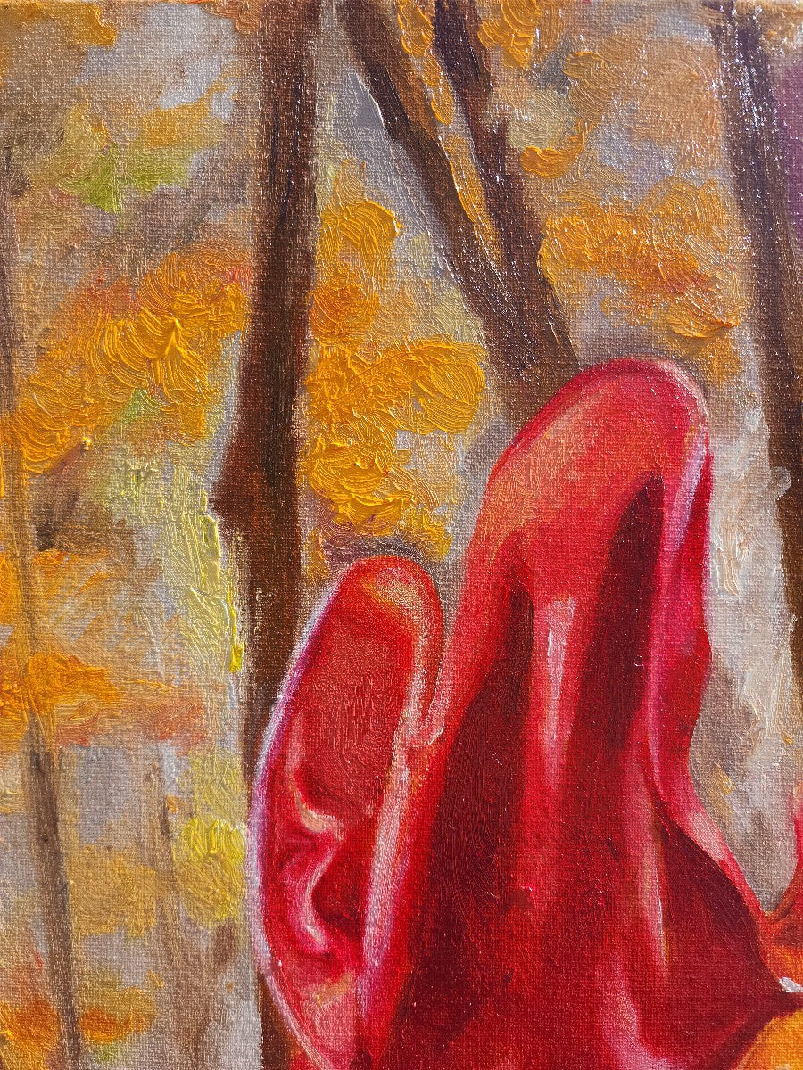 "Red Riding Hood" Original Painting