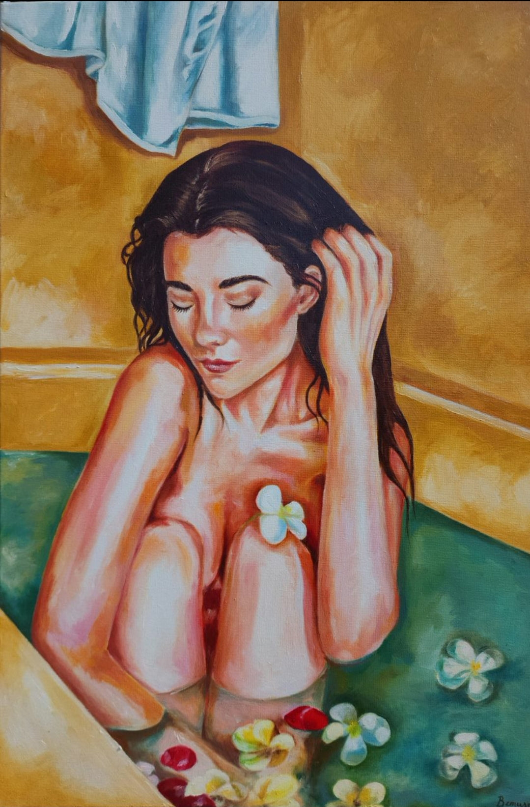 "Bath" Original Painting