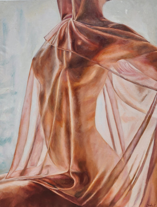 "Veiled Contours" Original Painting