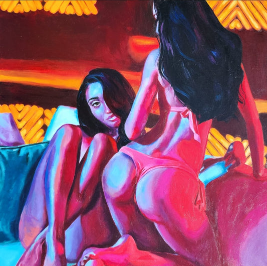 "Velvet Seduction" Original painting