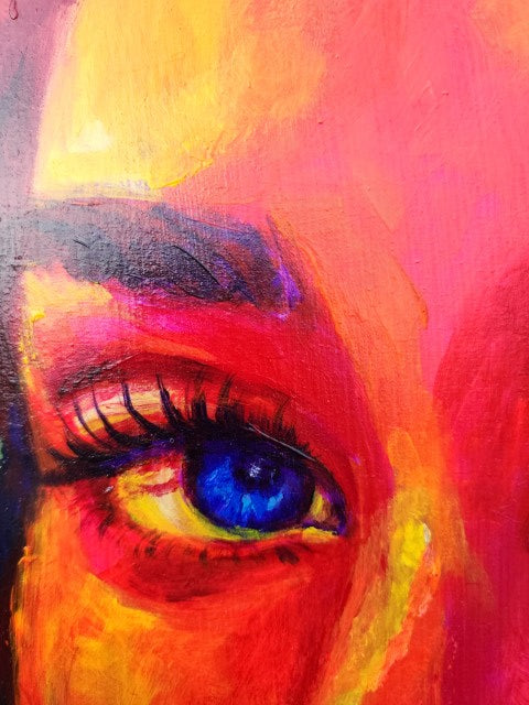 "Humming Bird" Original Painting